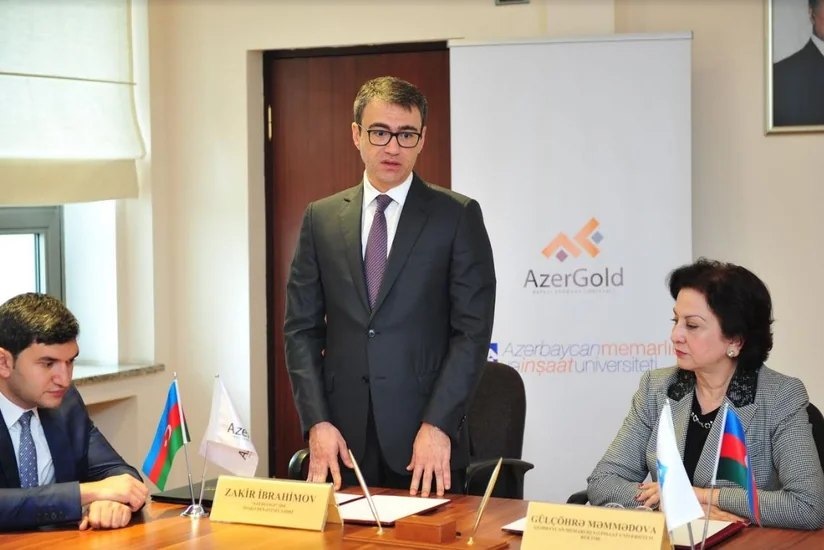 AzMİU ilə “AzerGold” QSC arasında əməkdaşlıq memorandumu imzalanıb