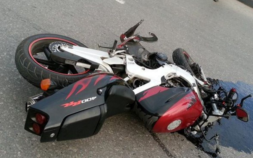Bakıda 62 yaşlı piyadanı motosiklet vurub