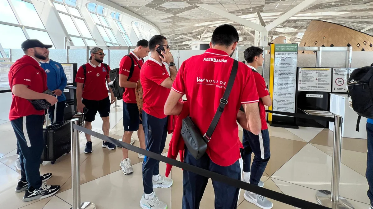Azərbaycan millisi yoldaşlıq görüşü üçün Latviyaya yollanıb