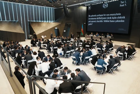 Heydər Əliyevin xatirəsinə həsr olunmuş “Nə? Harada? Nə zaman?” oyununun finalı keçirilib