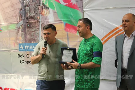 Zəfər Kuboku: Final matçından öncə yoldaşlıq oyunu keçirilib