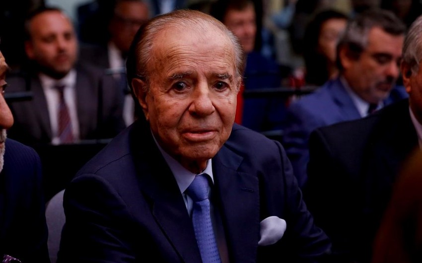 Argentinanın sabiq prezidenti vəfat edib