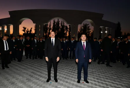 Bişkekdə Qırğızıstan-Azərbaycan Dostluq Parkı açılıb