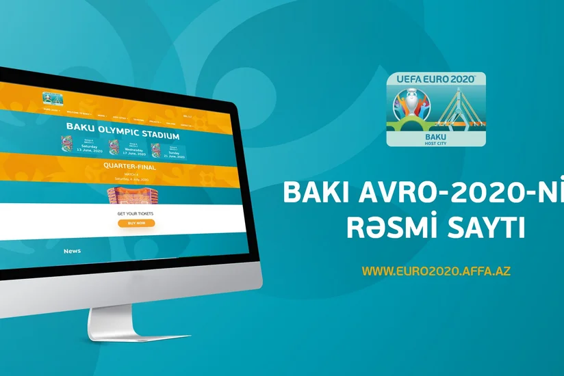 New website launched in Baku over EURO 2020