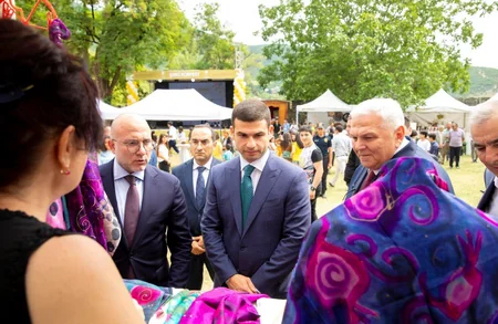 Şəkidə “KOB Fest” sərgi-satış yarmarkası keçirilib