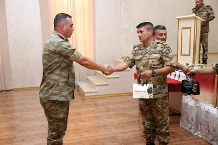 Hərbi hissənin yaradılmasının ildönümü münasibətilə tədbir keçirilib