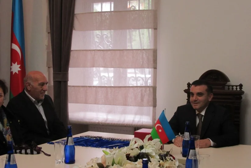 Azərbaycanın Batumidəki baş konsulu beynəlxalq turnirin azərbaycanlı iştirakçıları ilə görüşüb