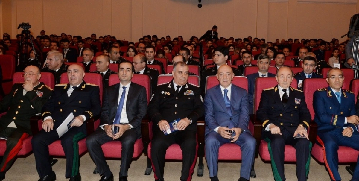 Azərbaycan hüquq-mühafizə orqanlarının gənc əməkdaşlarının birinci Forumu keçirilib