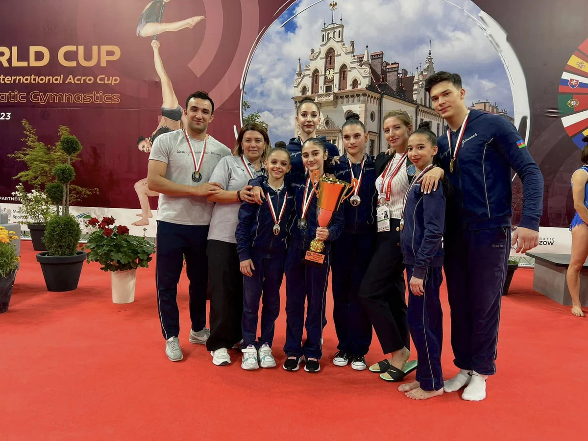 Dünya Kuboku: Azərbaycan gimnastları qızıl medal qazanıblar