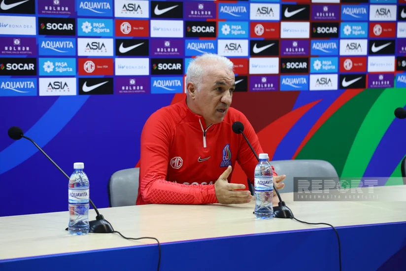 Azərbaycan millisinin məşqçisi: Bizi çox maraqlı iki oyun gözləyir