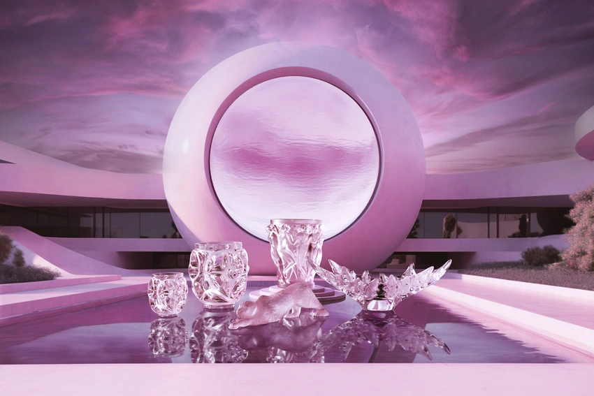 Lalique brendinin yeni Iconics Rose Nebula kolleksiyasında futurizm və antiklik