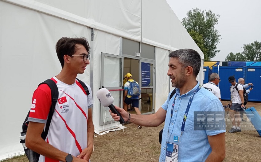 Türkiyəli olimpiya çempionu: Avropa Oyunlarında rekord qırmaq möhtəşəm nəticədir
