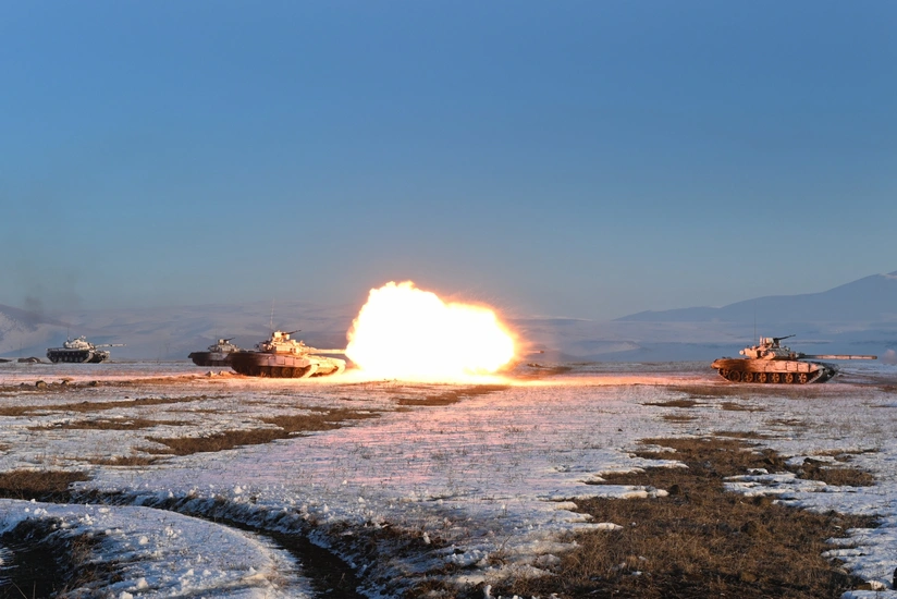 Türkiyə MN Azərbaycan hərbçilərinin də iştirak etdiyi təlimdən görüntüləri paylaşıb