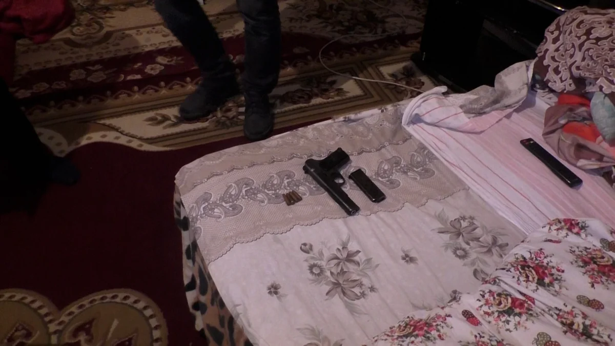 Nardaranda silahlı şəxs saxlanıldı