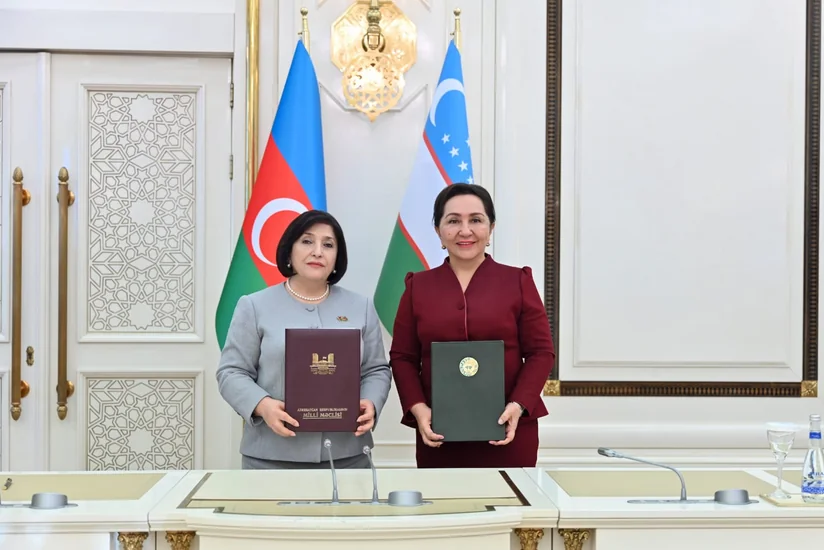 Между парламентами Азербайджана и Узбекистана подписана дорожная карта по развитию сотрудничества