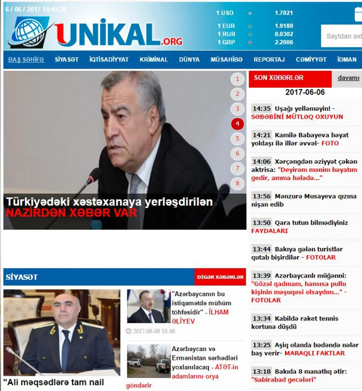 “Unikal” qəzeti və “Unikal.org” internet portalının 7 yaşı tamam olur