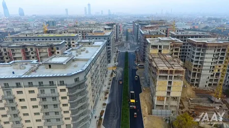 Ağ şəhərdə 12 küçə inşa edilir
