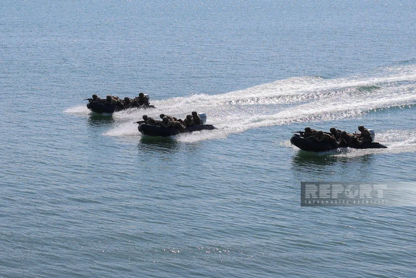 “Terrorçular”ın “işğal” etdiyi gəmi azad edilib, sahil ələ keçirilib – HDQ-nin təlimlərindən REPORTAJ 