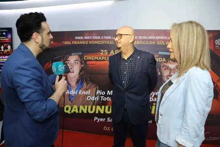 “CinemaPlus”da “Qanunun zərif əli” komediyası nümayiş etdirilib