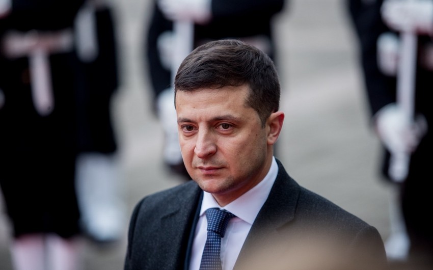 Ukrayna lideri BMT-nin baş katibi ilə görüşüb