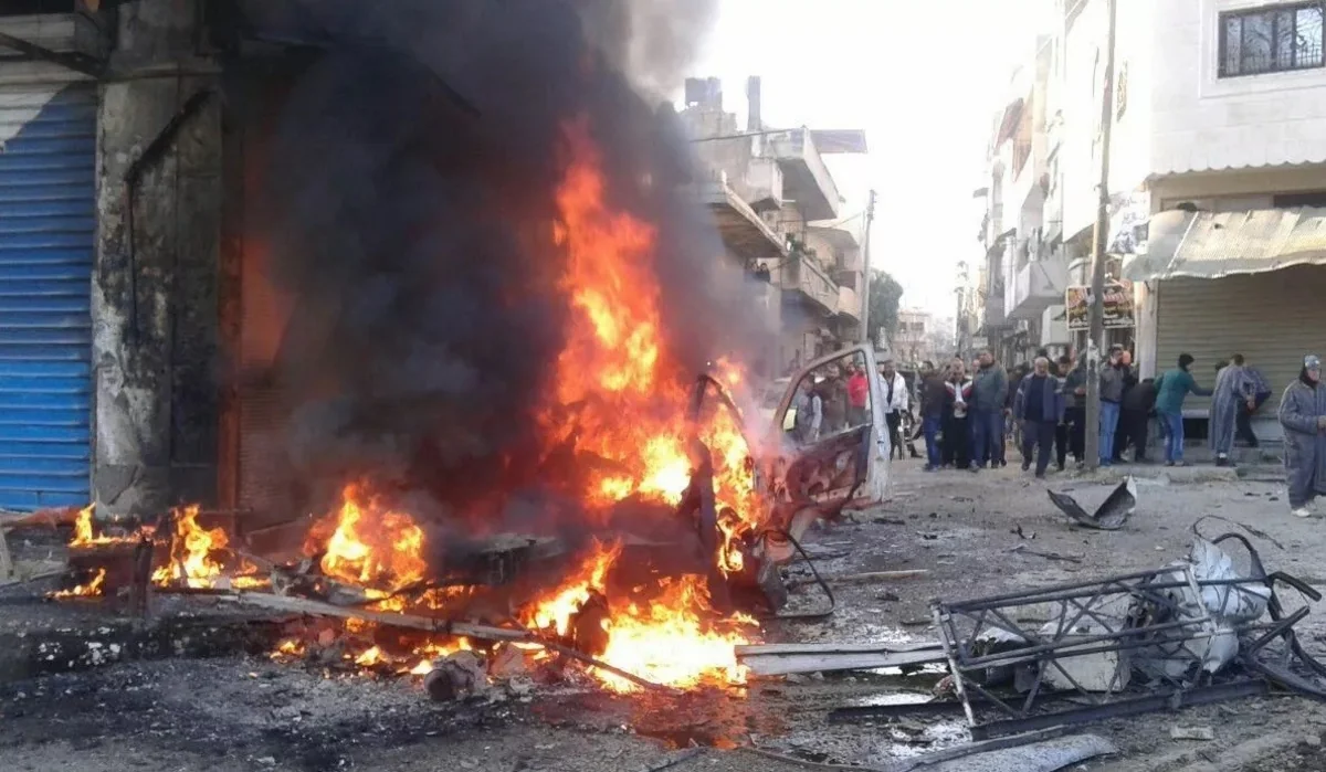 Suriyada baş verən partlayışda 8 nəfər ölüb, 20 nəfər yaralanıb