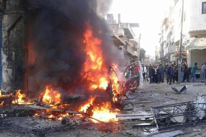 Suriyada baş verən partlayışda 8 nəfər ölüb, 20 nəfər yaralanıb