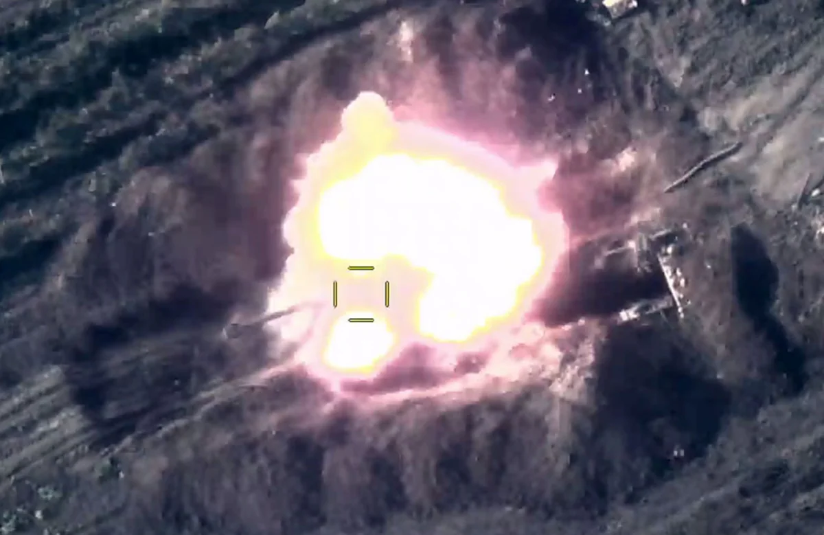 Минобороны: Уничтожены две артиллерийские батареи противника 