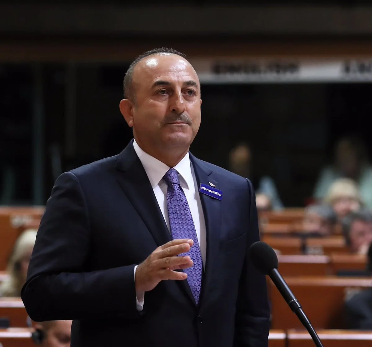 Mövlud Çavuşoğlu: “Tək millət, tək ürək Azərbaycan!” - FOTO