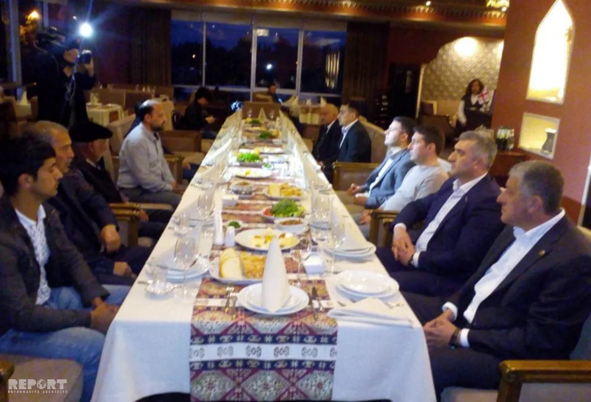 Tbilisidə şəhid ailələri ilə görüş keçirilib