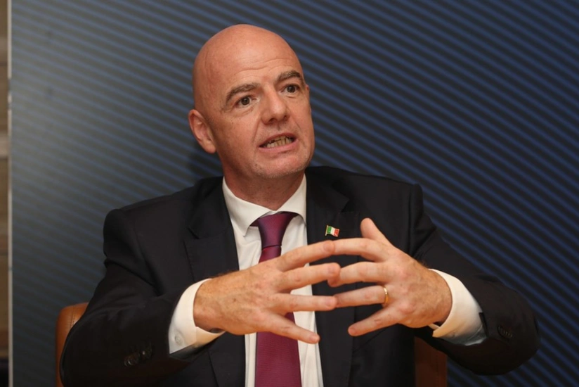 FIFA President Infantino congratulates Ilham Aliyev