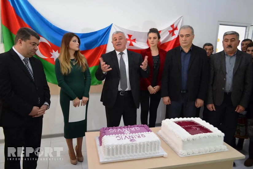 Marneulidə yaşayan azərbaycanlıların təşəbbüsüylə yeni tədris mərkəzi açılıb - FOTO