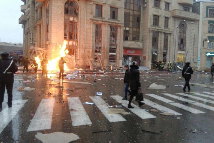 Rəsmilər partlayış baş vermiş əraziyə gəliblər - YENİLƏNİB-3