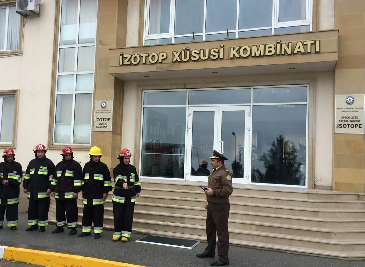 FHN-in “İzotop” xüsusi kombinatında təlim keçirilib