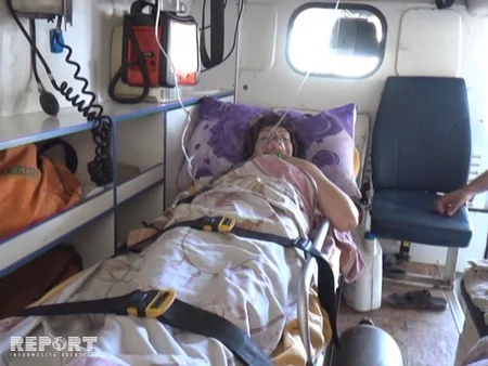 Cəlilabadda qadını gürzə sancıb, vəziyyəti ağırdır - FOTO