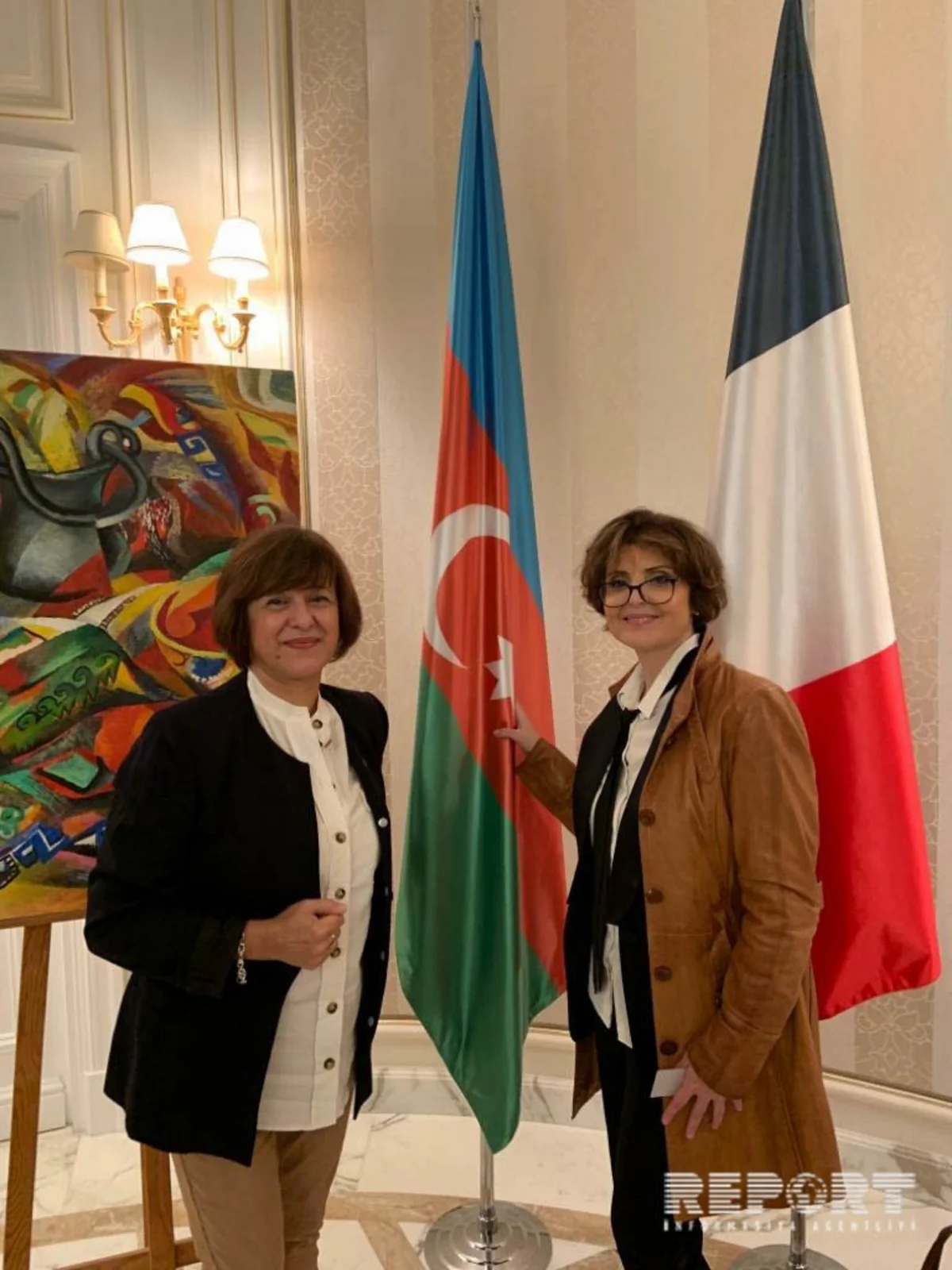 Parisdə Azərbaycanda qadınlara səsvermə hüququnun verilməsinin yüzilliyi münasibətilə tədbir keçirilib - FOTO