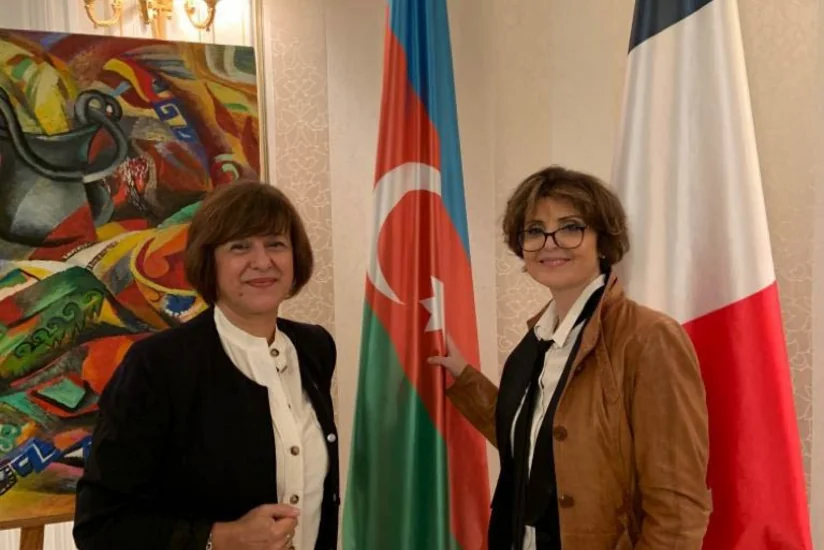 Parisdə Azərbaycanda qadınlara səsvermə hüququnun verilməsinin yüzilliyi münasibətilə tədbir keçirilib - FOTO