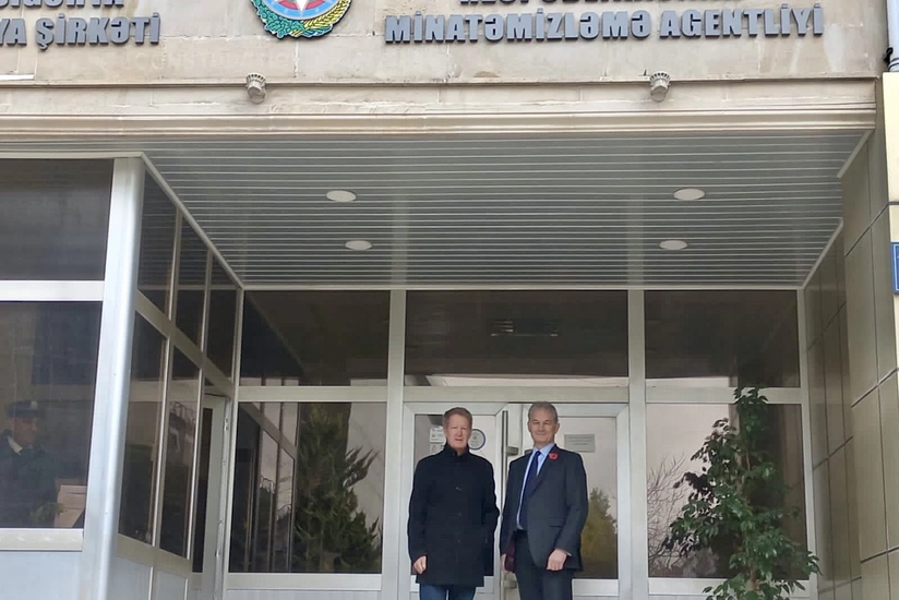 Britaniya Azərbaycana mina üzrə daha bir mütəxəssis göndərib