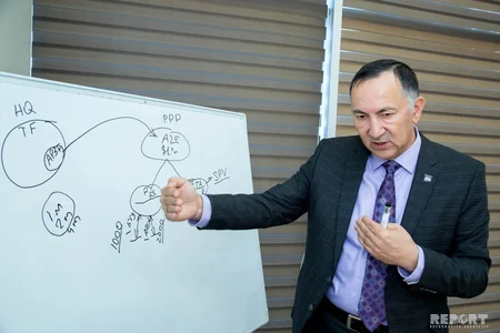 ADB-nin Azərbaycan üzrə meneceri “Report”un qonağı olub - FOTO