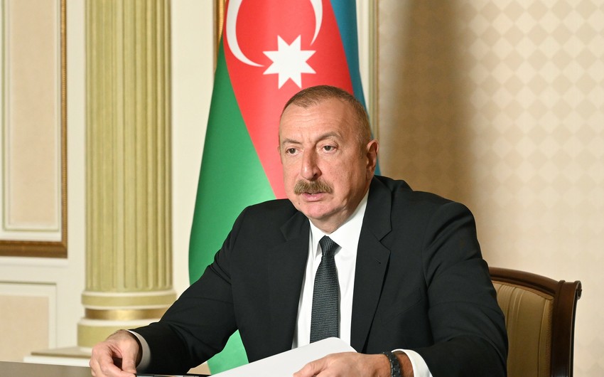 İlham Əliyev ÜST-nin Baş direktoru ilə videokonfrans formatında görüşüb