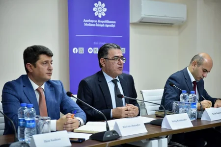 MEDİA-da regionlarda nəşr olunan qəzetlərin baş redaktorları ilə görüş keçirilib