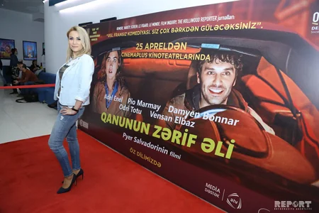 “CinemaPlus”da “Qanunun zərif əli” komediyası nümayiş etdirilib