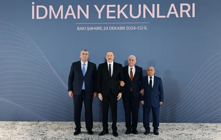 Prezident İlham Əliyev 2024-cü ilin idman yekunlarına həsr olunan mərasimdə iştirak edib - YENİLƏNİB
