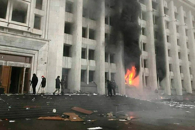 Kazakhstan reveals amount of damage from Almaty riots