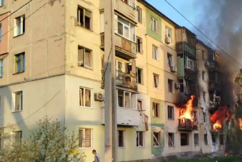 Rusiya Ukraynaya PUA-larla hücum edib, ölən və yaralananlar var