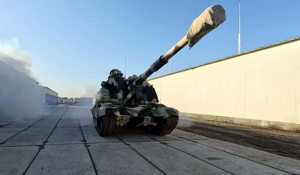 Practical classes held in troops and military units of Azerbaijan Army