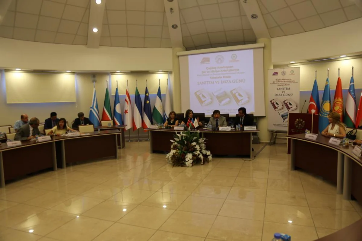 ​Ankarada “Müasir Azərbaycan ədəbiyyatı” antologiyasının təqdimatı olub