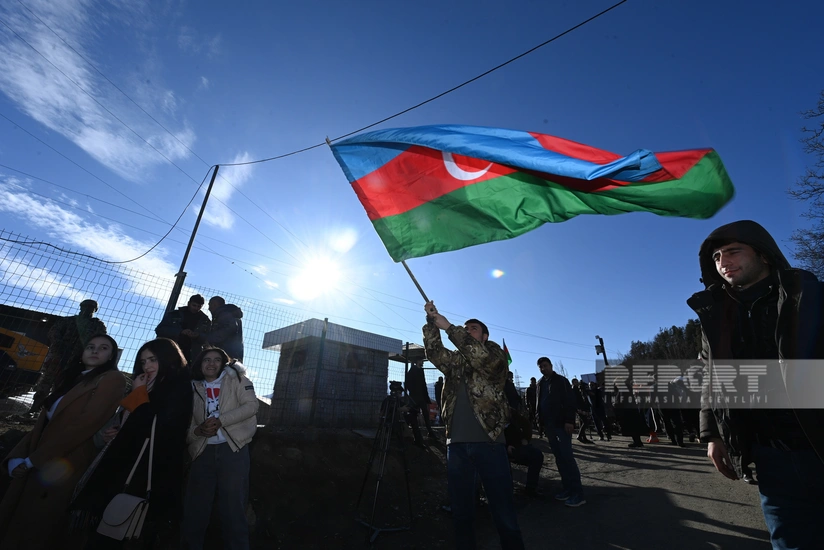 Protest rally on Khankandi-Lachin road enters its 25thd day