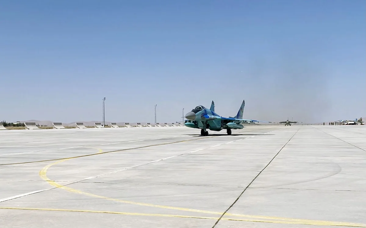 Azerbaijan, Turkey inflict strikes on targets of imaginary enemy