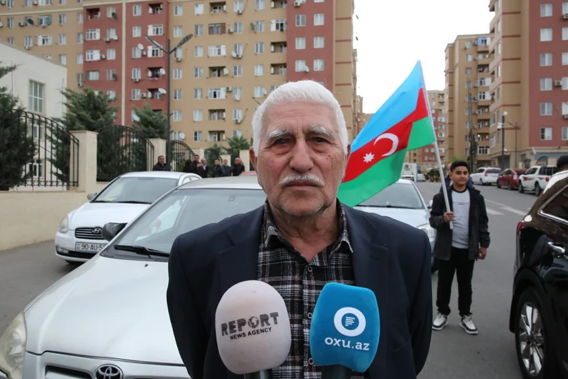 Şuşa sakini: Bu gündən bizim üzərimizdən məcburi köçkün adı götürülür