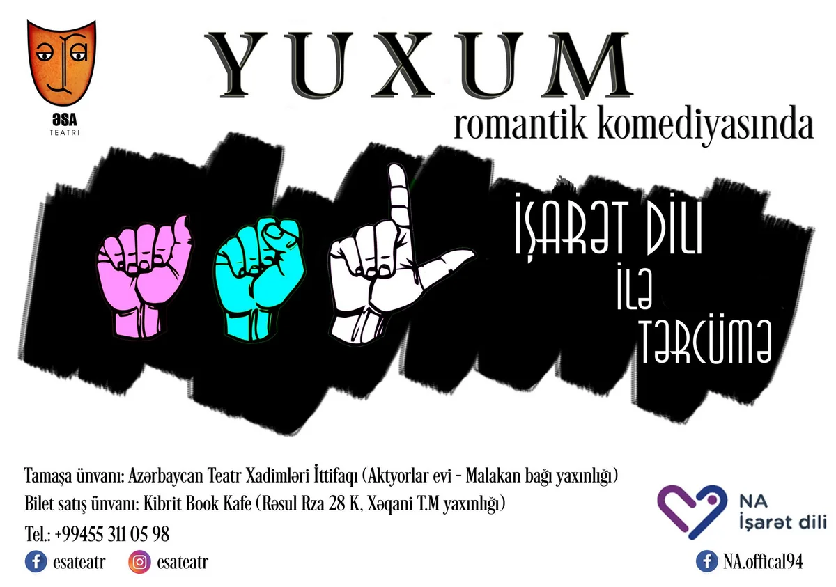 Azərbaycanda ilk dəfə tamaşa işarət dili ilə tərcümə olunacaq